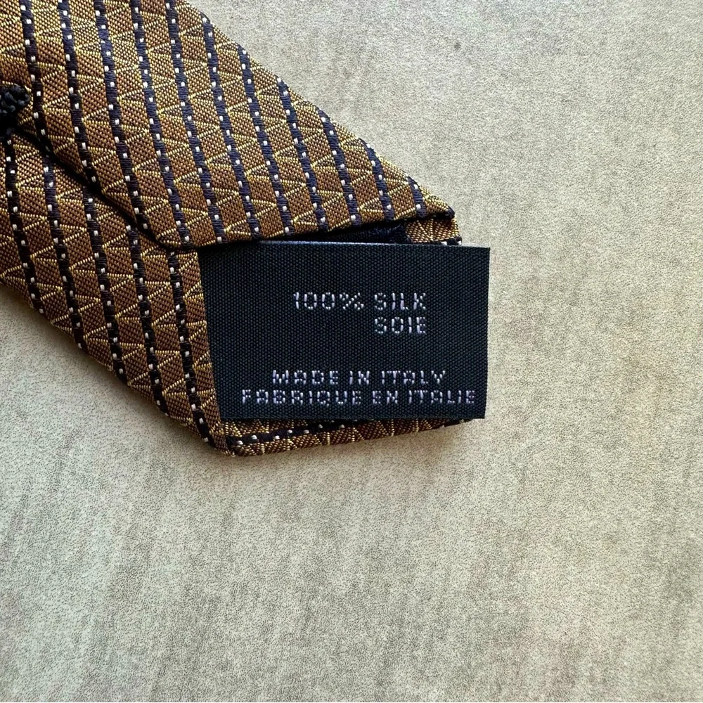 Missoni Slim Silk Tan Tie